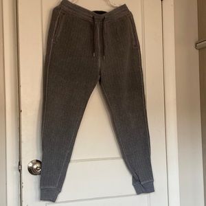 Abercrombie and Fitch sweatpants.